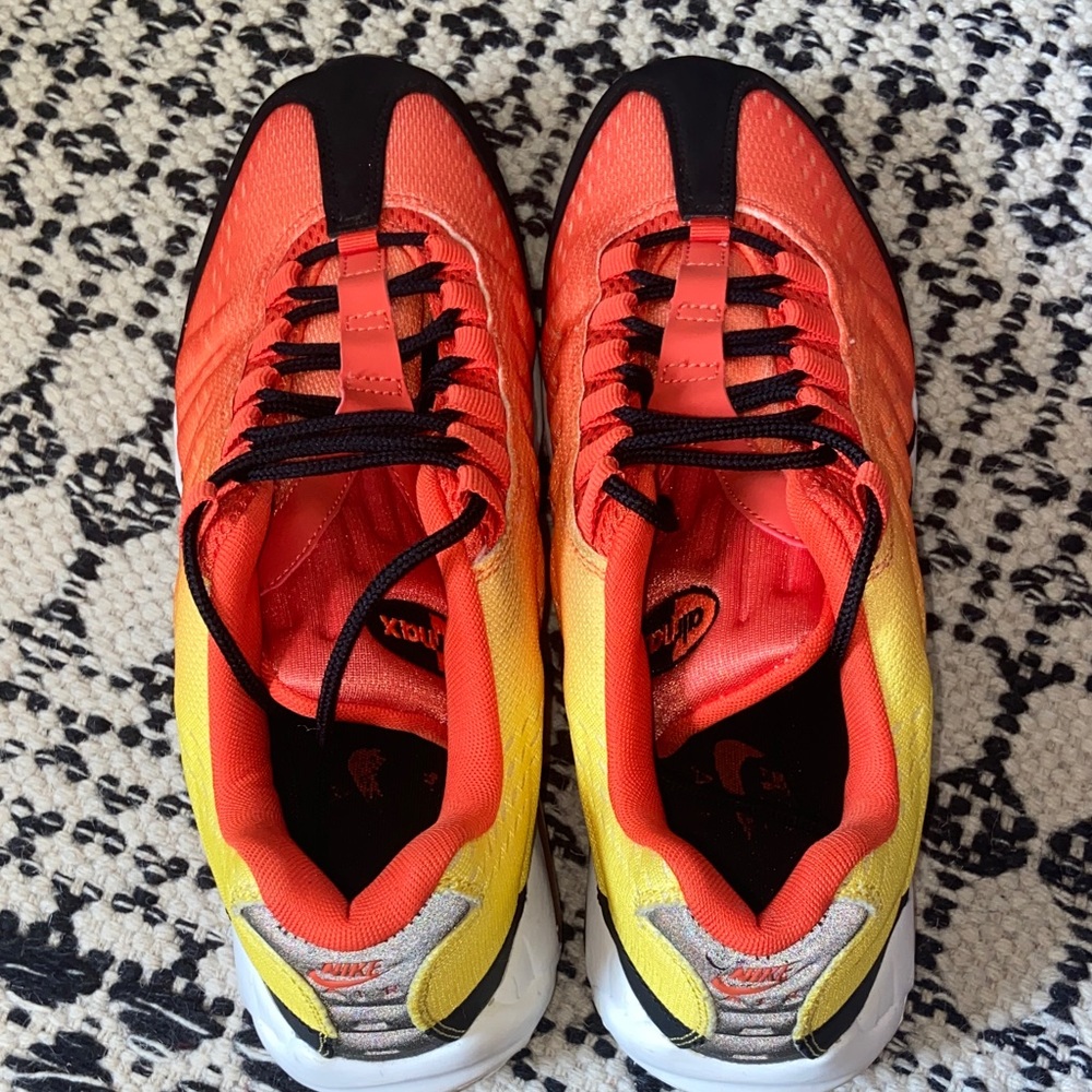 Nike Athletic Shoes - Orange and Yellow